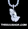 925S & VVS Moissanite Praying Hand Necklace sold by The GUU Shop