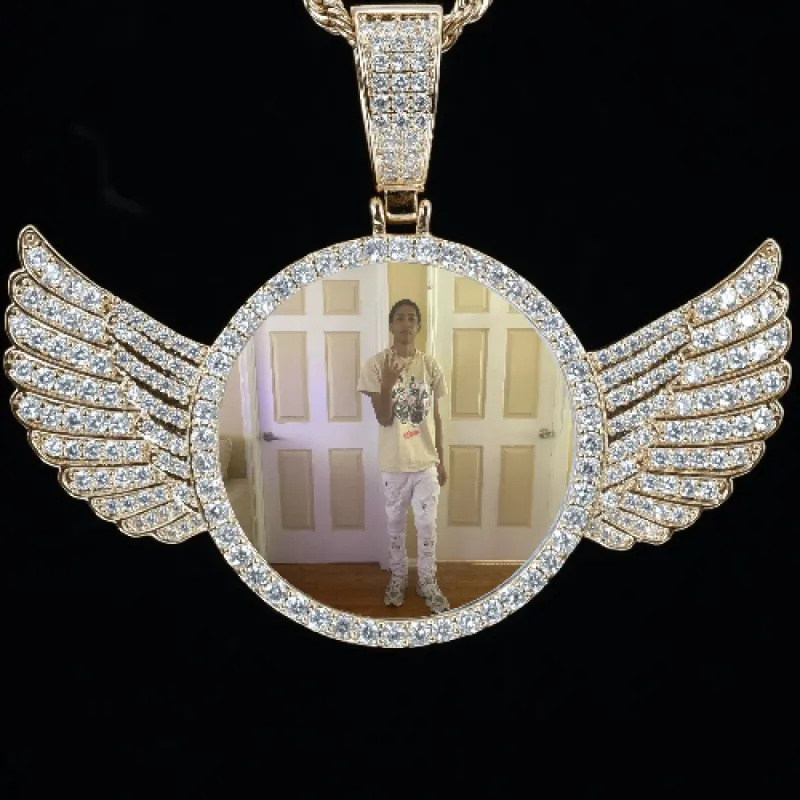CUSTOM PICTURE PENDANT STYLE-4 sold by The GUU Shop