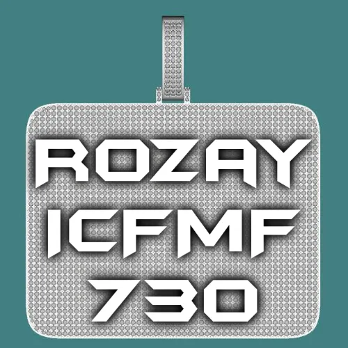 CUSTOM LETTER NECKLACE 3D BIG SQUARE sold by The GUU Shop