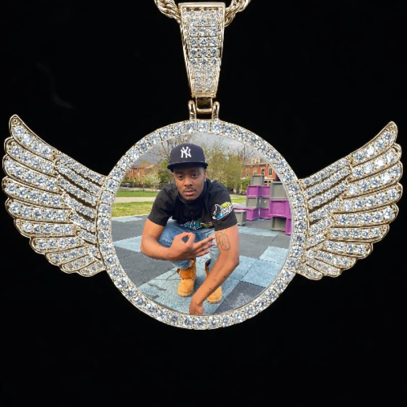 CUSTOM PICTURE PENDANT STYLE-4 sold by The GUU Shop