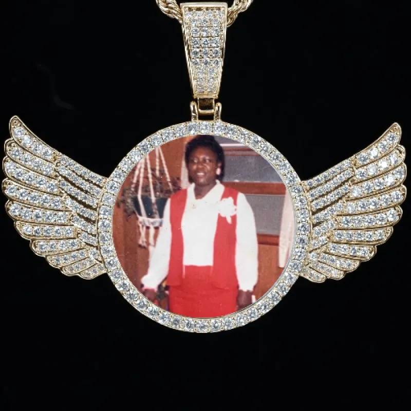 CUSTOM PICTURE PENDANT STYLE-4 sold by The GUU Shop