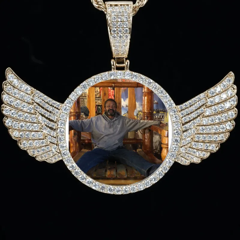 CUSTOM PICTURE PENDANT STYLE-4 sold by The GUU Shop