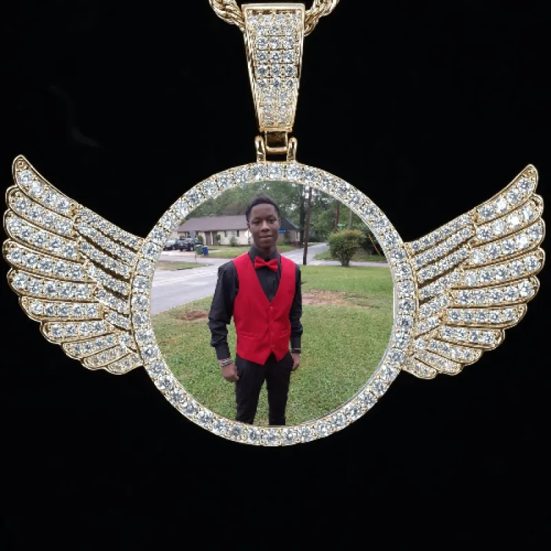 CUSTOM PICTURE PENDANT STYLE-4 sold by The GUU Shop