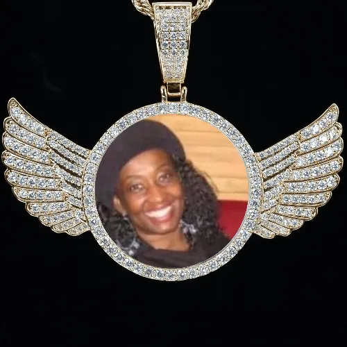 CUSTOM PICTURE PENDANT STYLE-4 sold by The GUU Shop