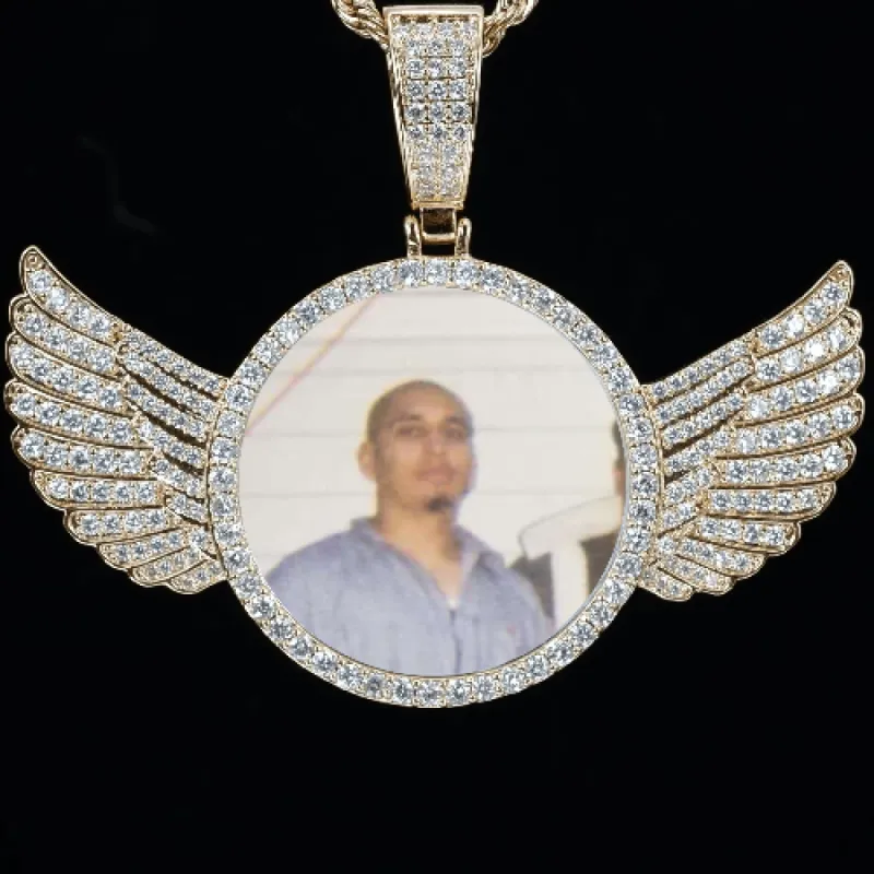 CUSTOM PICTURE PENDANT STYLE-4 sold by The GUU Shop