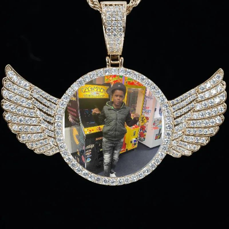 CUSTOM PICTURE PENDANT STYLE-4 sold by The GUU Shop