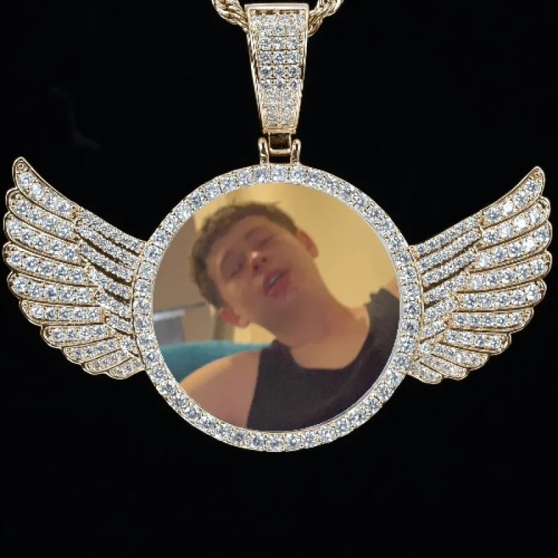 CUSTOM PICTURE PENDANT STYLE-4 sold by The GUU Shop