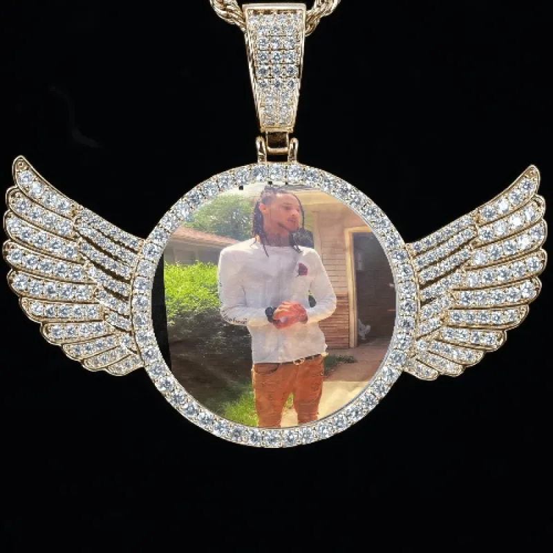 CUSTOM PICTURE PENDANT STYLE-4 sold by The GUU Shop