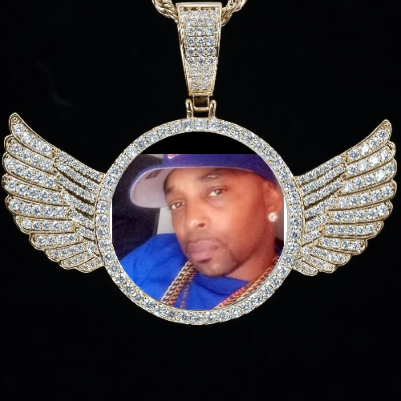 CUSTOM PICTURE PENDANT STYLE-4 sold by The GUU Shop