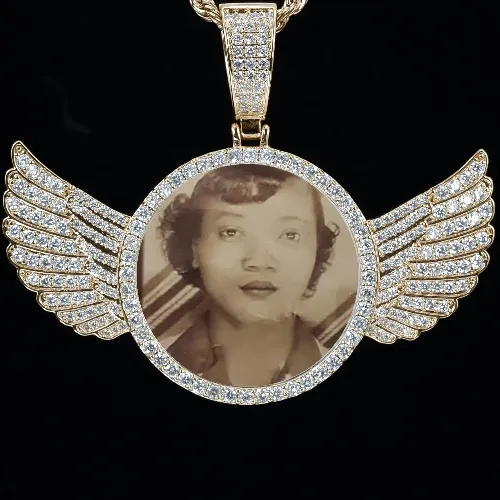 CUSTOM PICTURE PENDANT STYLE-4 sold by The GUU Shop