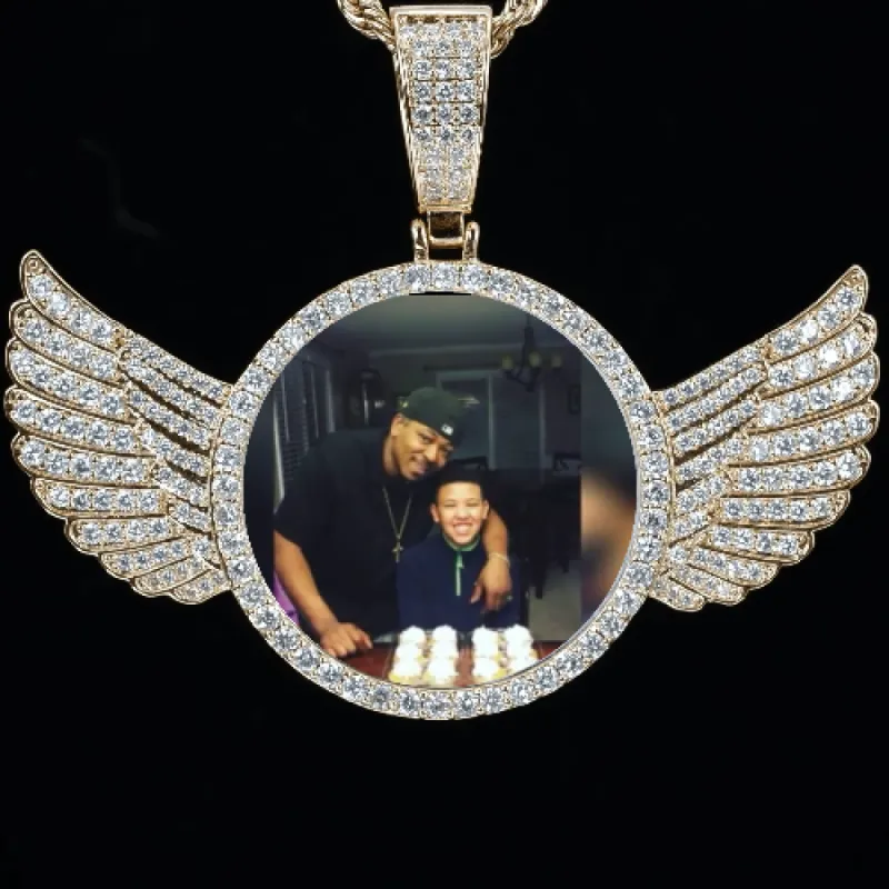 CUSTOM PICTURE PENDANT STYLE-4 sold by The GUU Shop