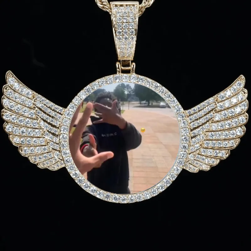 CUSTOM PICTURE PENDANT STYLE-4 sold by The GUU Shop