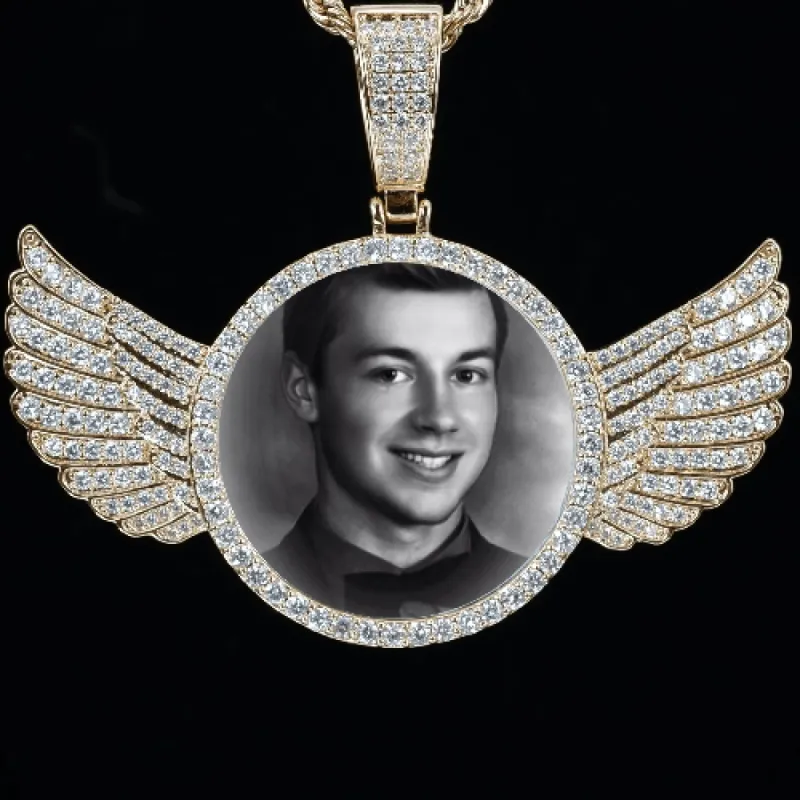 CUSTOM PICTURE PENDANT STYLE-4 sold by The GUU Shop