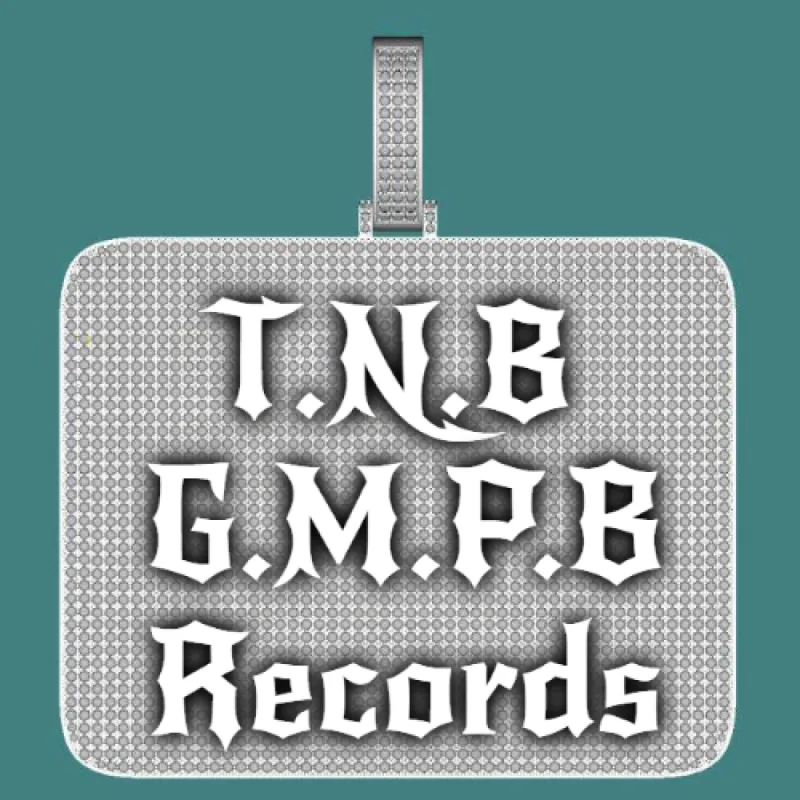 CUSTOM LETTER NECKLACE 3D BIG SQUARE sold by The GUU Shop