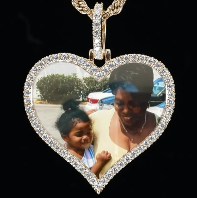 CUSTOM PICTURE PENDANT STYLE-3 sold by The GUU Shop