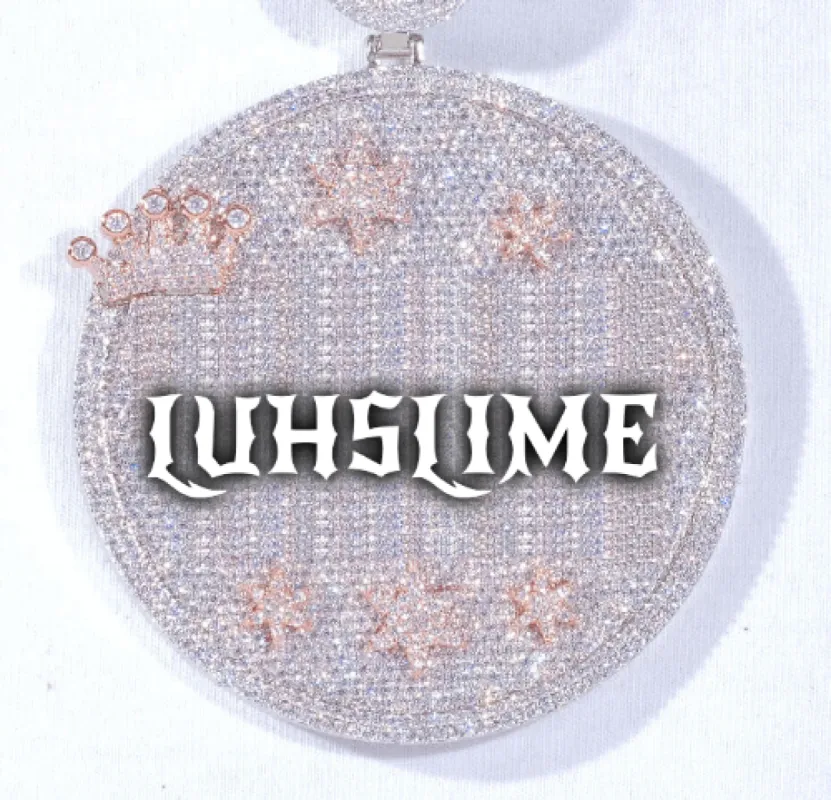 LARGE 3D CIRCLE CUSTOM PICTURE PENDANT sold by The GUU Shop