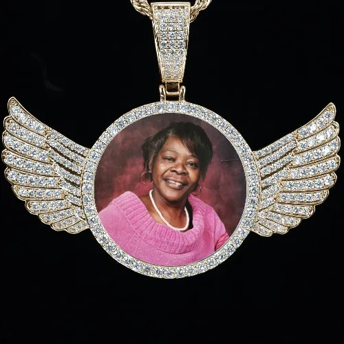 CUSTOM PICTURE PENDANT STYLE-4 sold by The GUU Shop