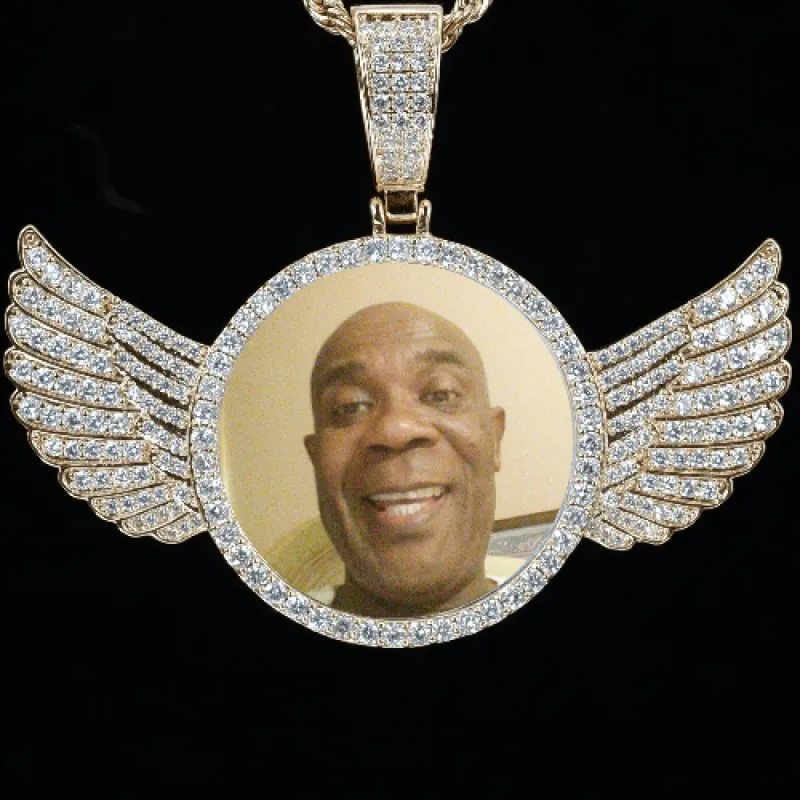 CUSTOM PICTURE PENDANT STYLE-4 sold by The GUU Shop