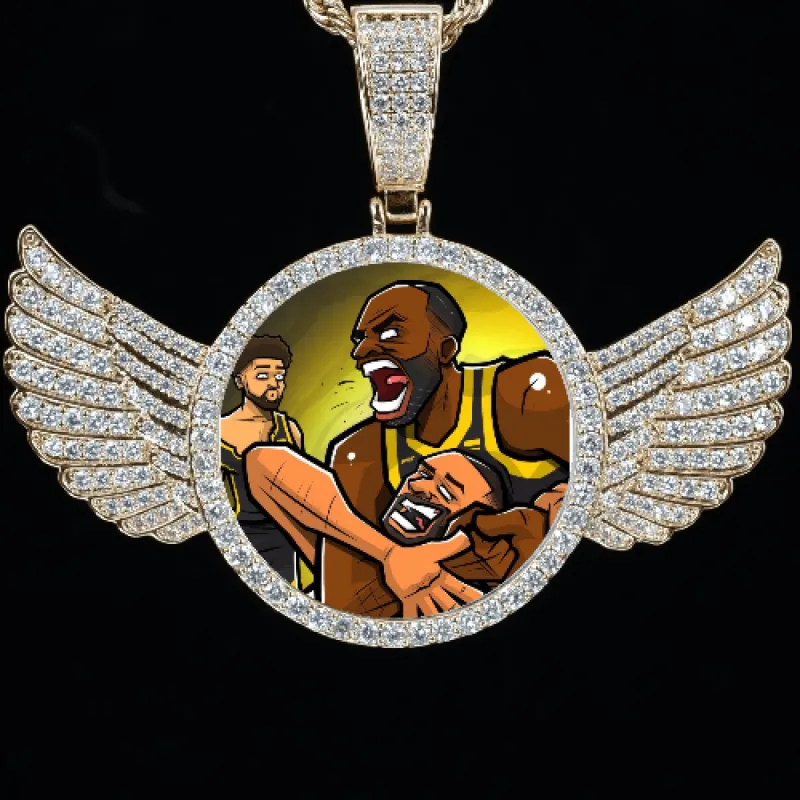 CUSTOM PICTURE PENDANT STYLE-4 sold by The GUU Shop