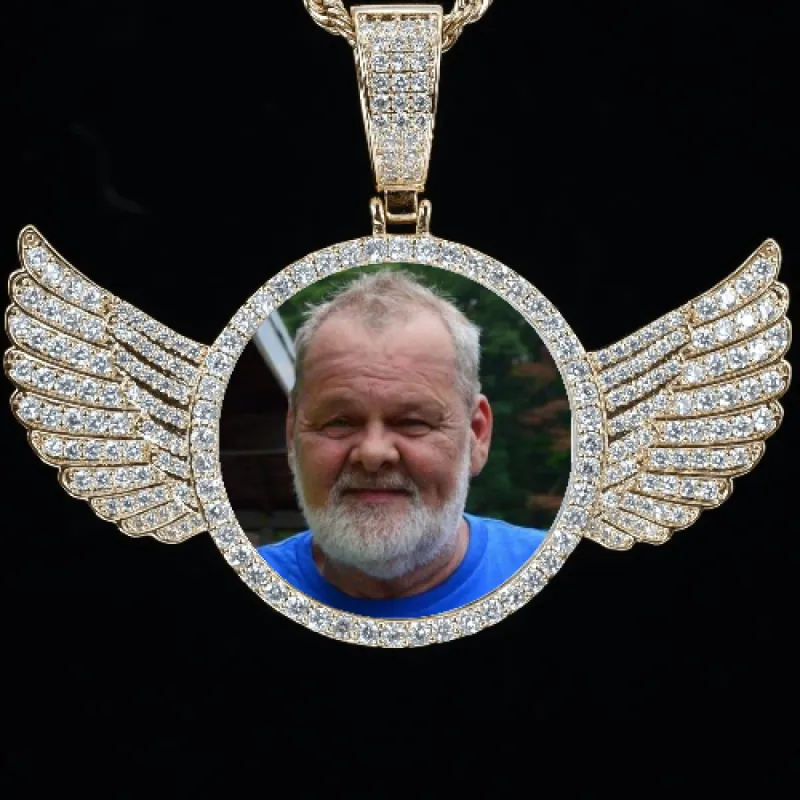 CUSTOM PICTURE PENDANT STYLE-4 sold by The GUU Shop