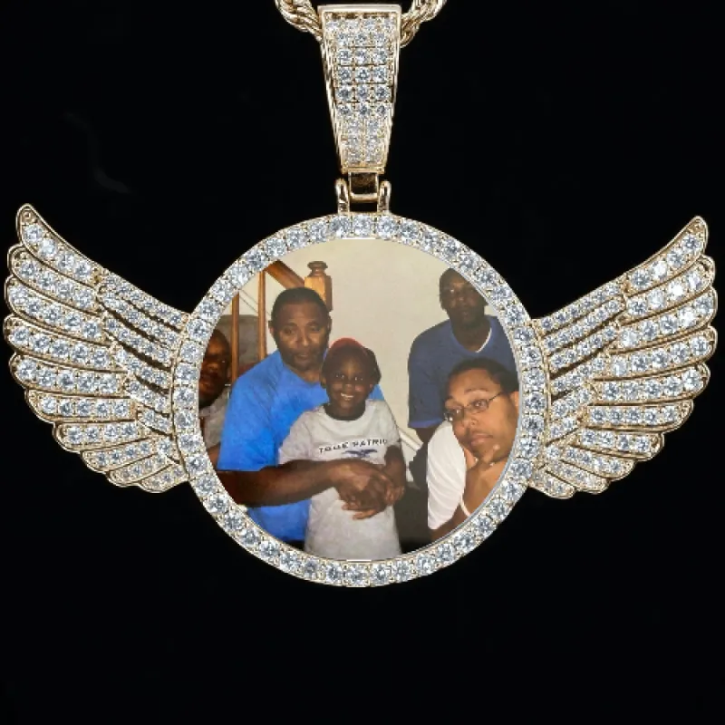 CUSTOM PICTURE PENDANT STYLE-4 sold by The GUU Shop