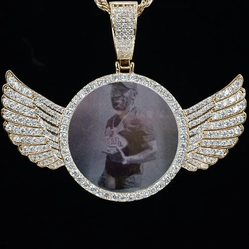 CUSTOM PICTURE PENDANT STYLE-4 sold by The GUU Shop