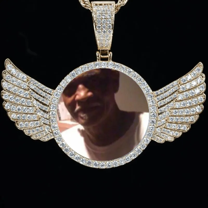 CUSTOM PICTURE PENDANT STYLE-4 sold by The GUU Shop