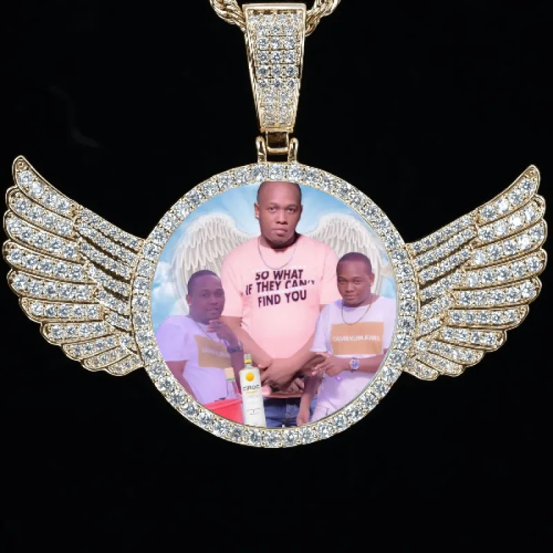 CUSTOM PICTURE PENDANT STYLE-4 sold by The GUU Shop