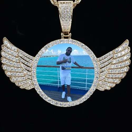 CUSTOM PICTURE PENDANT STYLE-4 sold by The GUU Shop