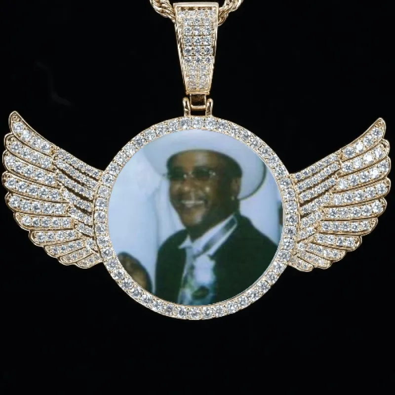 CUSTOM PICTURE PENDANT STYLE-4 sold by The GUU Shop