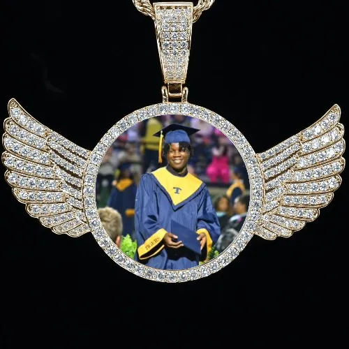 CUSTOM PICTURE PENDANT STYLE-4 sold by The GUU Shop