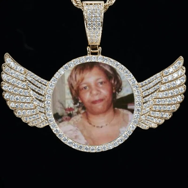 CUSTOM PICTURE PENDANT STYLE-4 sold by The GUU Shop