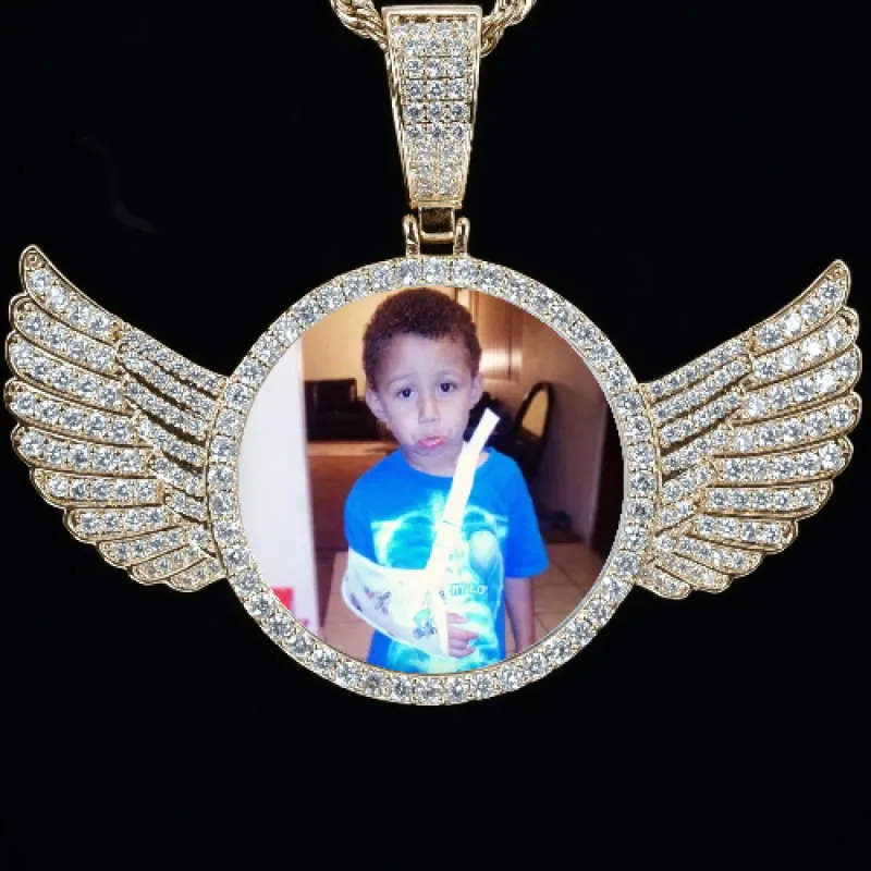 CUSTOM PICTURE PENDANT STYLE-4 sold by The GUU Shop