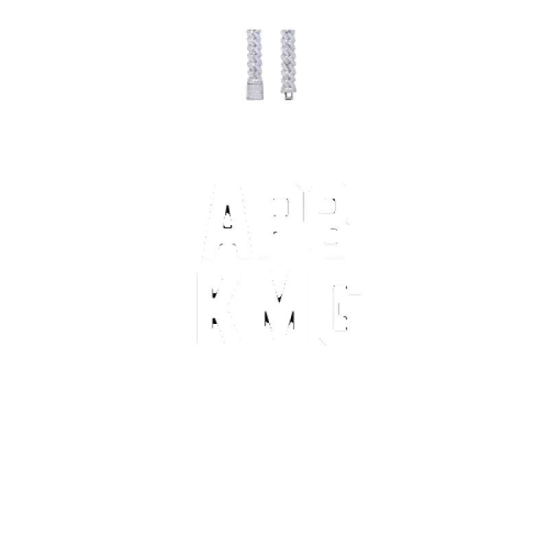 Custom Letters Baguette Two Layer Necklace made by The GUU Shop