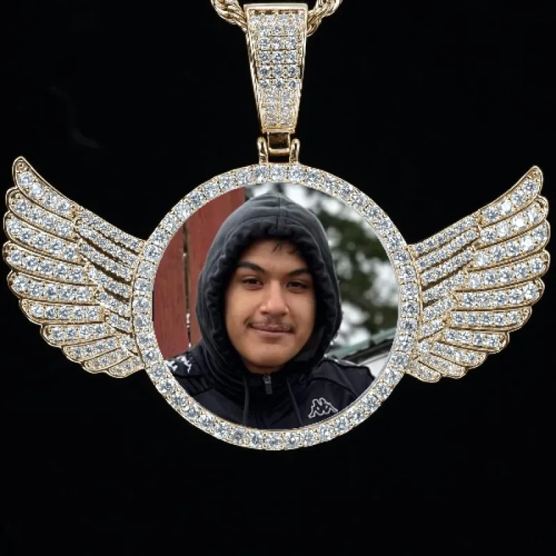 CUSTOM PICTURE PENDANT STYLE-4 sold by The GUU Shop