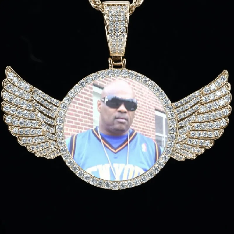 CUSTOM PICTURE PENDANT STYLE-4 sold by The GUU Shop