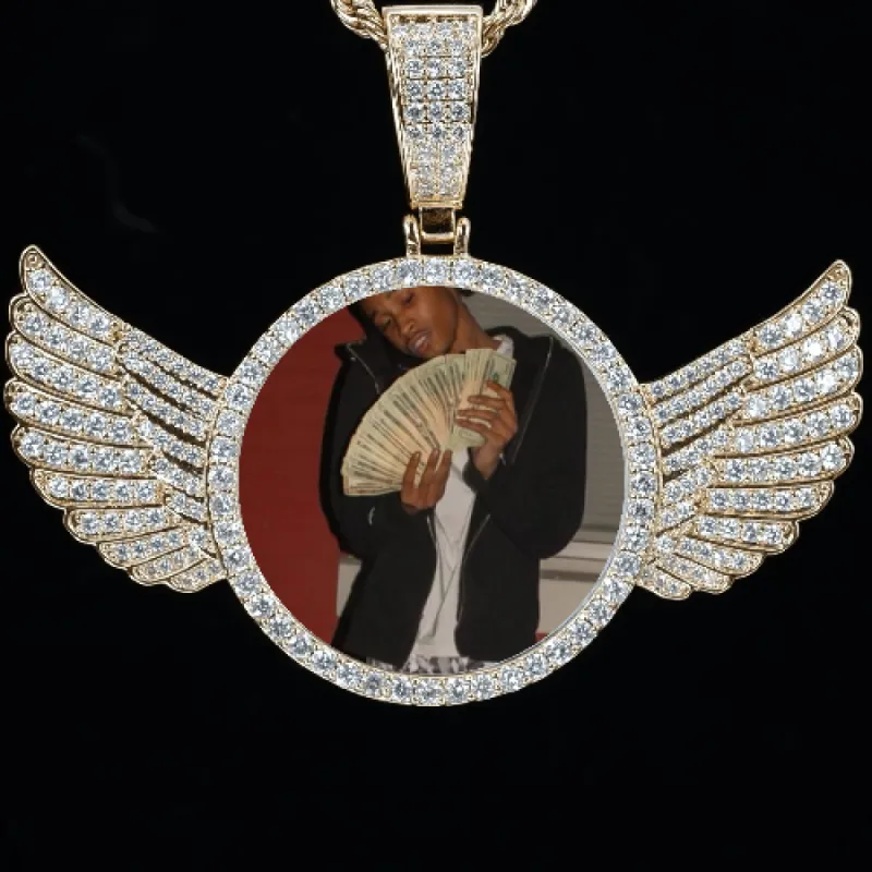 CUSTOM PICTURE PENDANT STYLE-4 sold by The GUU Shop