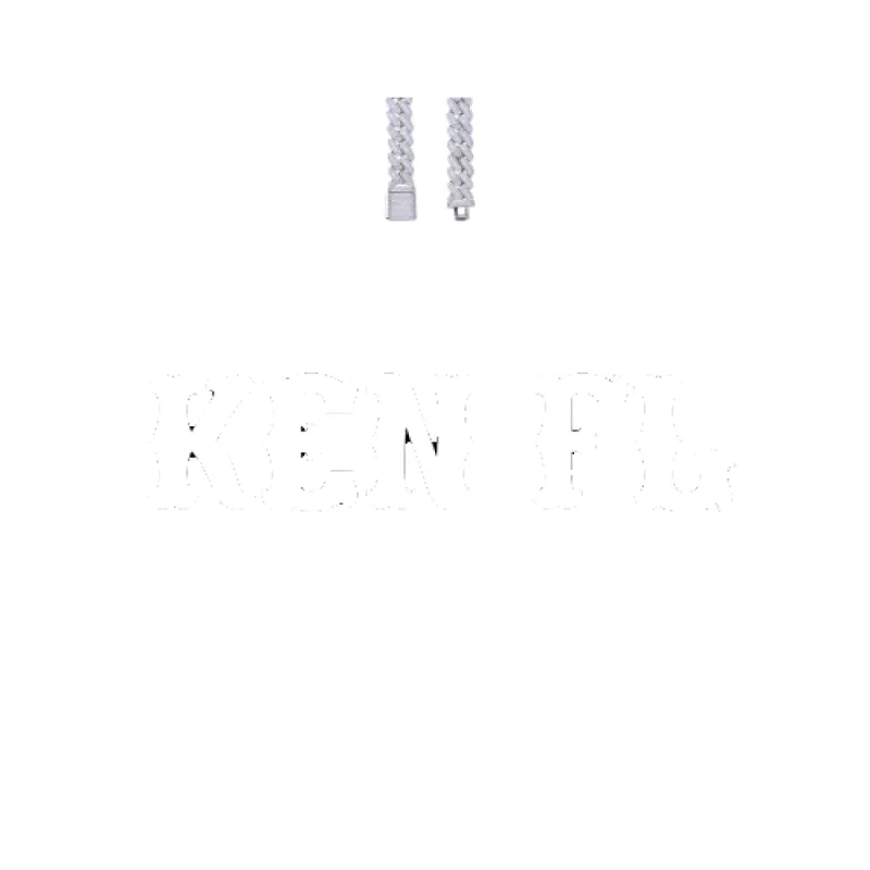 Custom Letters Freibeuter Font Necklace sold by The GUU Shop