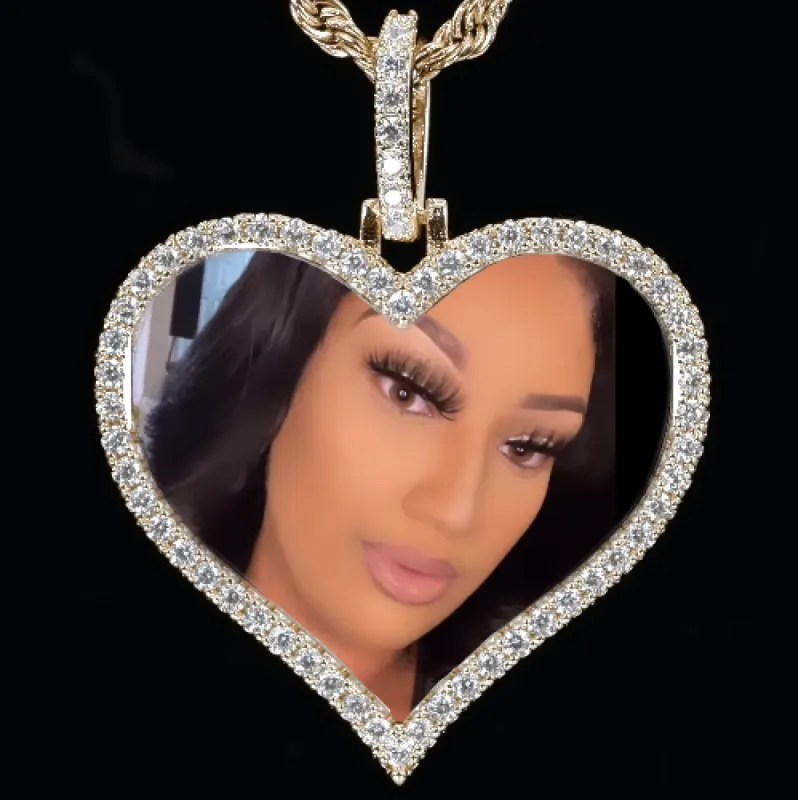 CUSTOM PICTURE PENDANT STYLE-3 sold by The GUU Shop