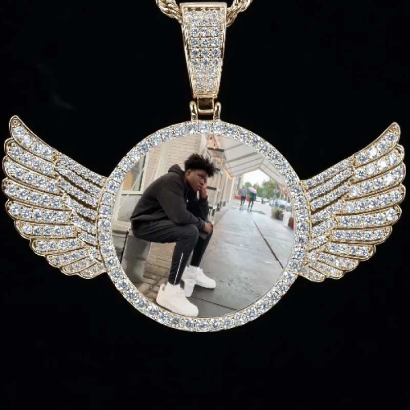 CUSTOM PICTURE PENDANT STYLE-4 sold by The GUU Shop