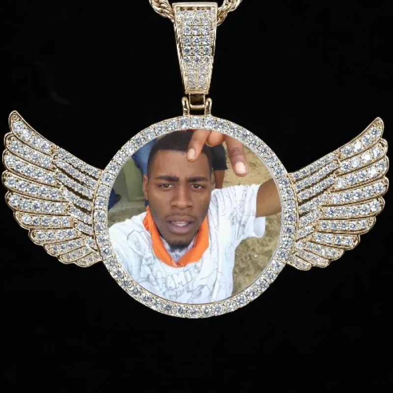 CUSTOM PICTURE PENDANT STYLE-4 sold by The GUU Shop