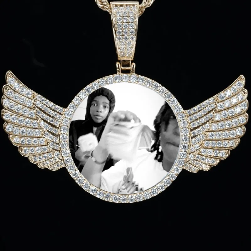 CUSTOM PICTURE PENDANT STYLE-4 sold by The GUU Shop