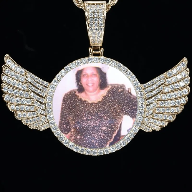 CUSTOM PICTURE PENDANT STYLE-4 sold by The GUU Shop