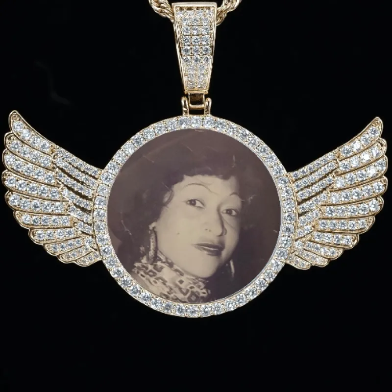 CUSTOM PICTURE PENDANT STYLE-4 sold by The GUU Shop