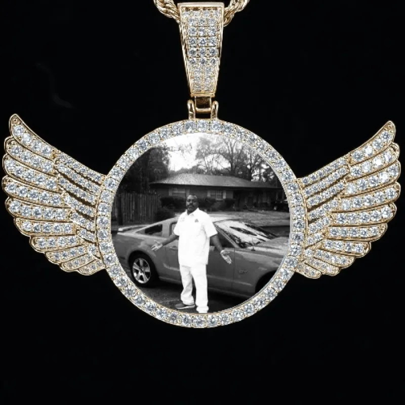 CUSTOM PICTURE PENDANT STYLE-4 sold by The GUU Shop