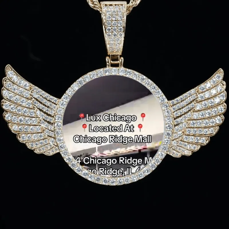 CUSTOM PICTURE PENDANT STYLE-4 sold by The GUU Shop