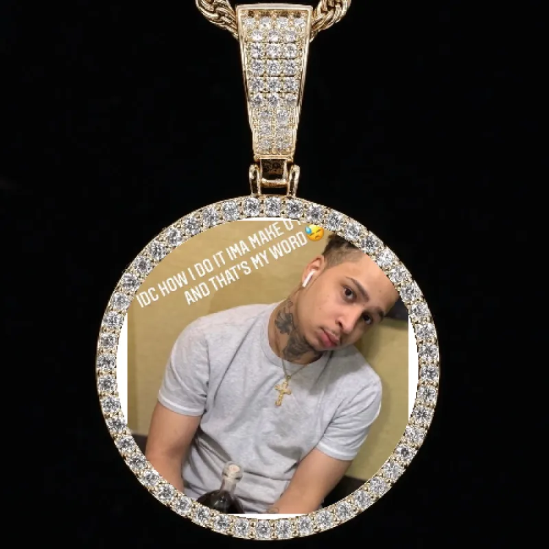 CUSTOM PICTURE PENDANT STYLE-1 sold by The GUU Shop