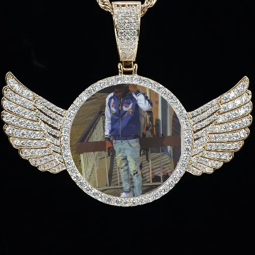 CUSTOM PICTURE PENDANT STYLE-4 sold by The GUU Shop