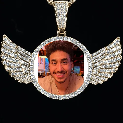 CUSTOM PICTURE PENDANT STYLE-4 sold by The GUU Shop