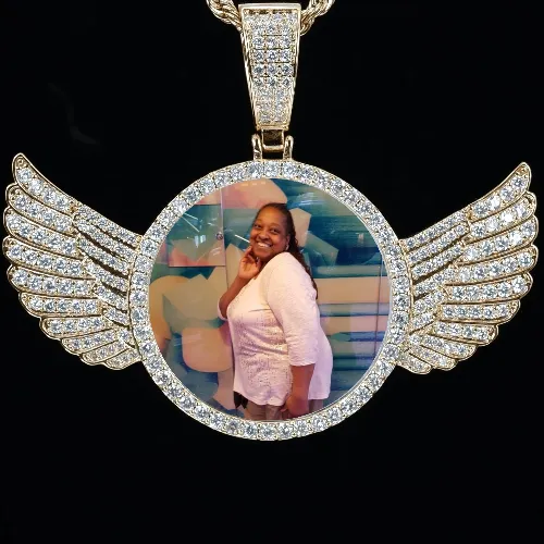 CUSTOM PICTURE PENDANT STYLE-4 sold by The GUU Shop